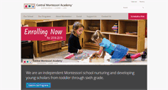 Desktop Screenshot of centralmontessoriacademy.com